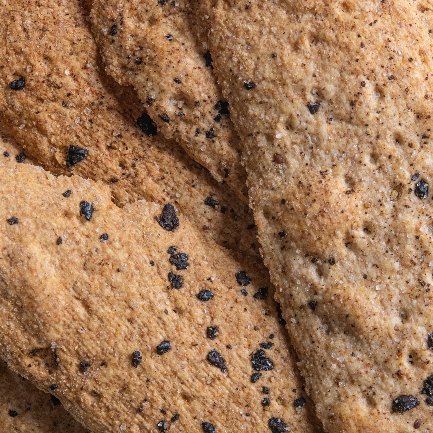 Cured Olive & Black Pepper Flatbreads