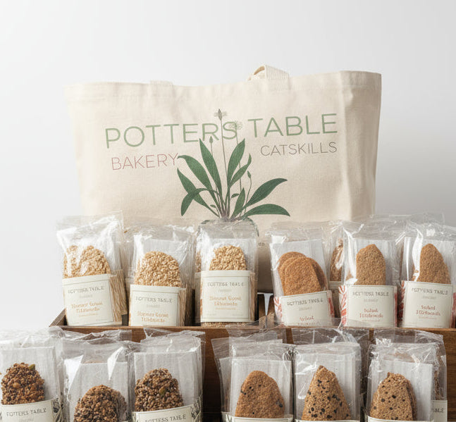 Potters Table Canvas Tote