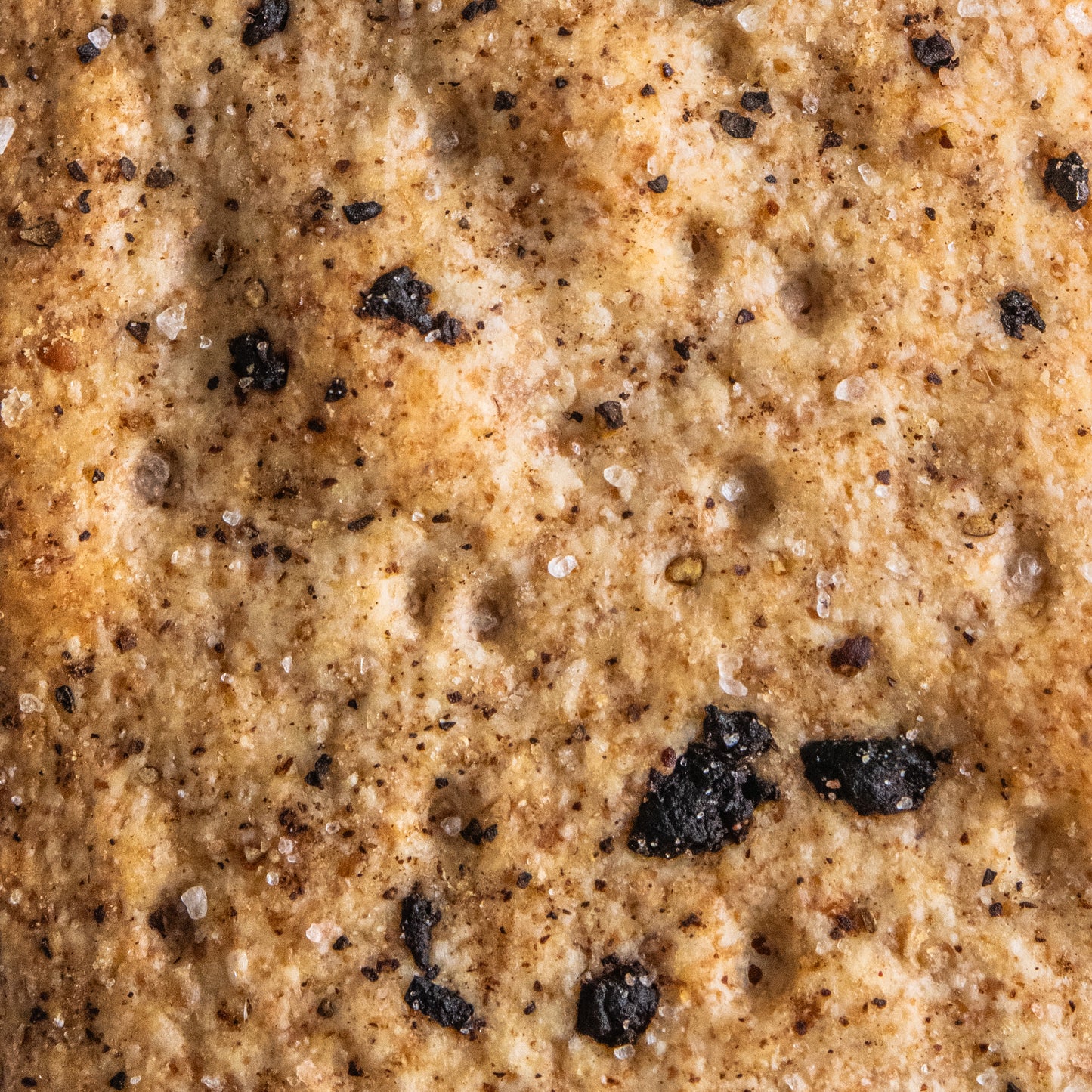 Cured Olive & Black Pepper Flatbreads